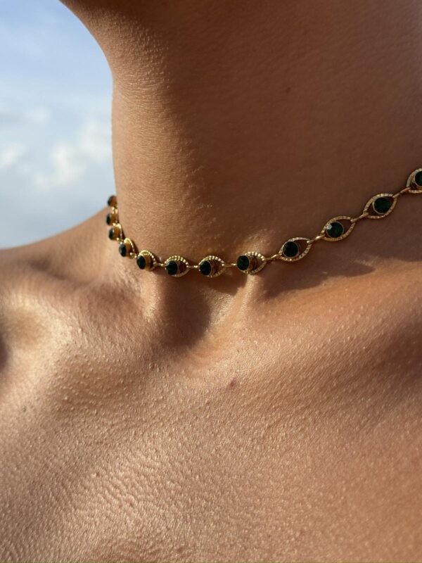 Emerald Twist Choker