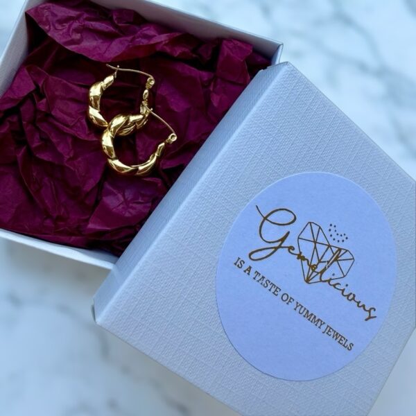 Twisted Little Hoops