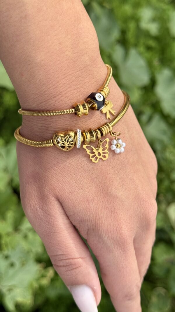 Flora Heart Charm - Image 2