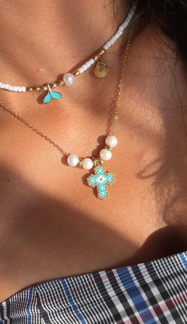 Miyuki Handmade Cross - Image 2