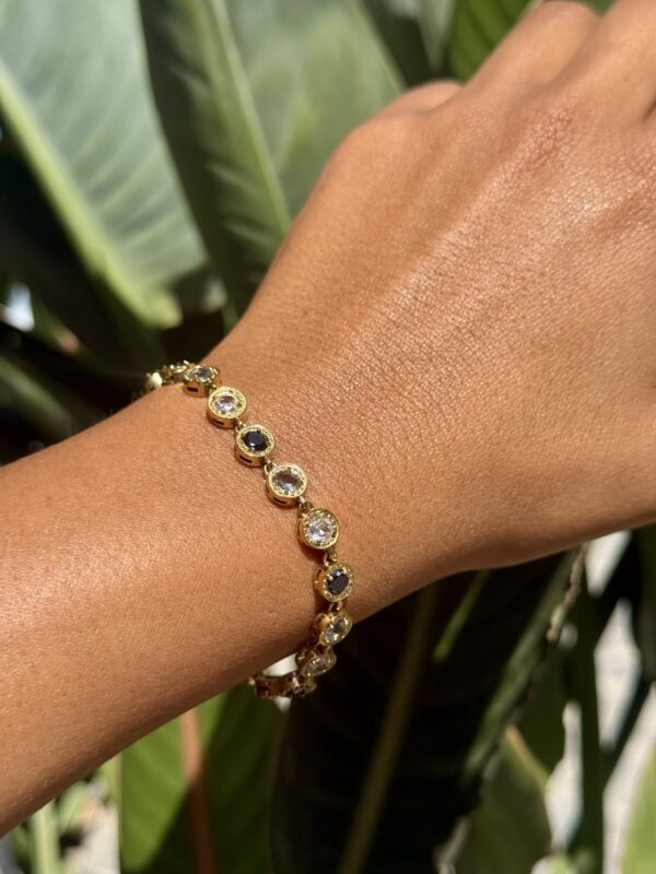 Rivière Bezel Bracelet