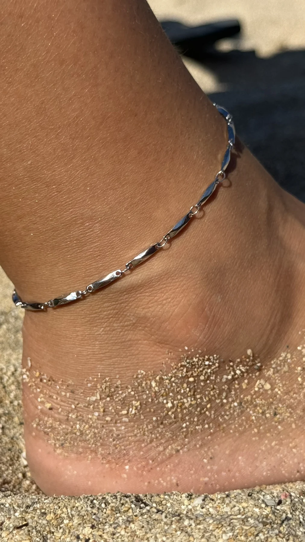 Emelia Anklet (Silver)