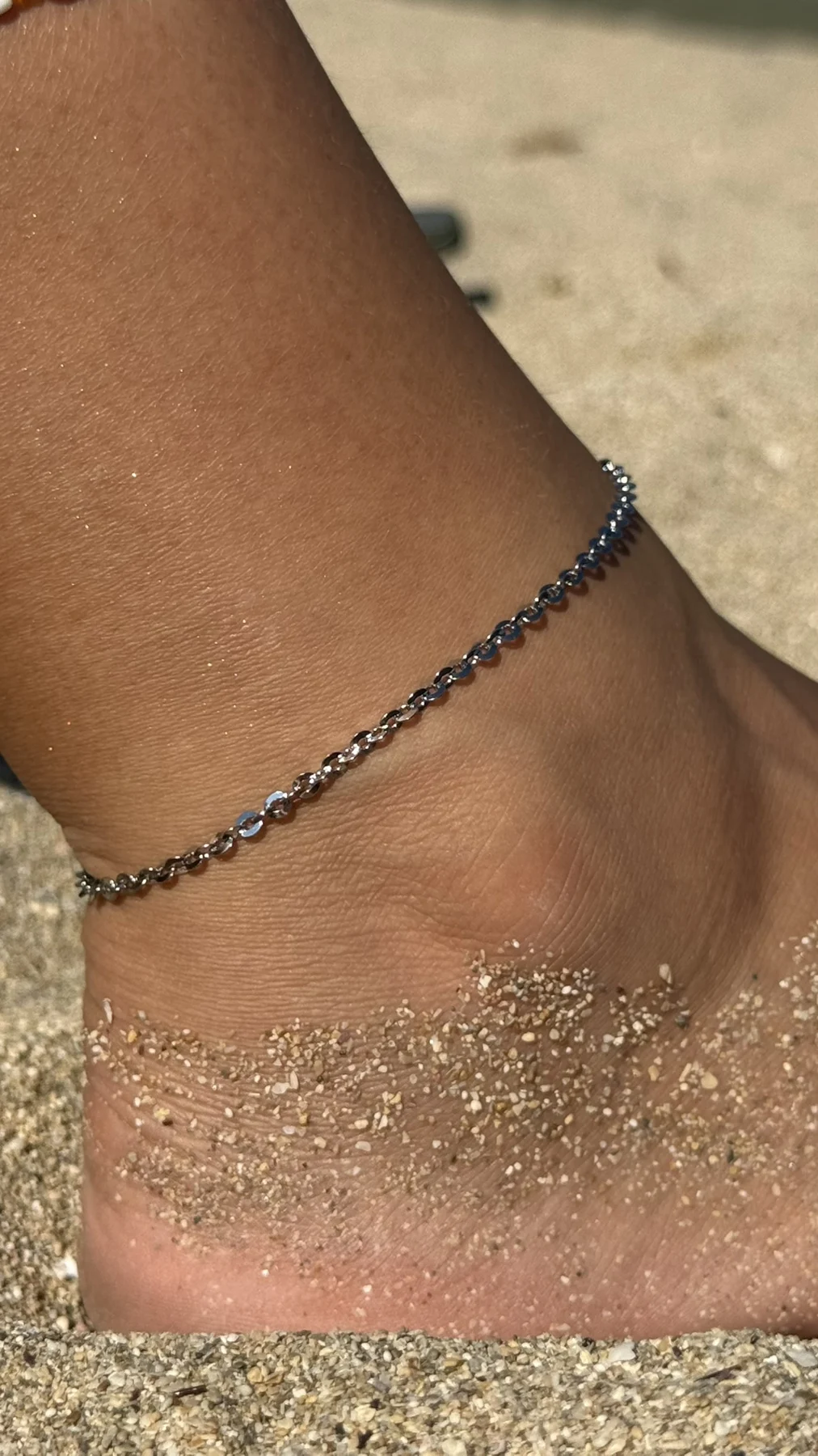 Shimmer Anklet (Silver)