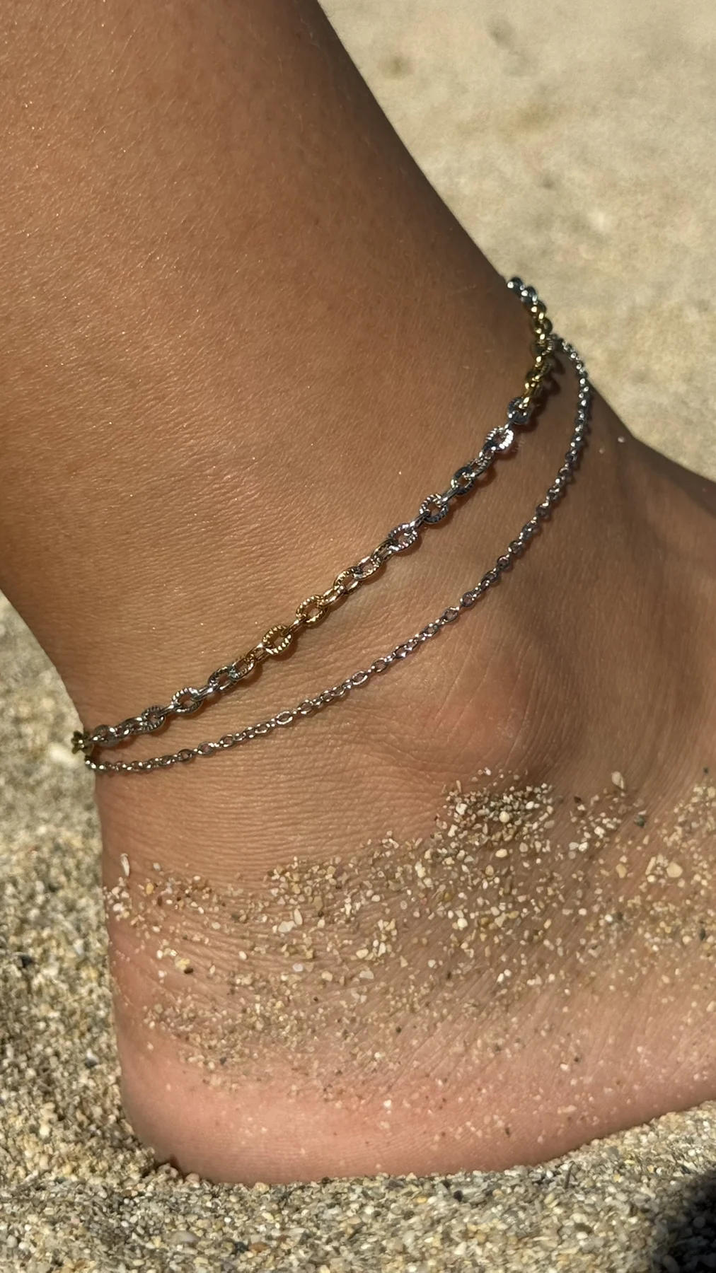 Double coloured Anklet