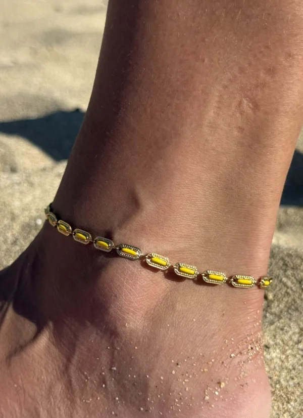 Lemon Anklet